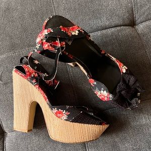 Floral Heels